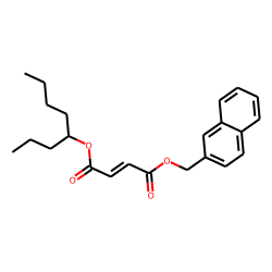 Fumaric acid, 4-octyl naphth-2-ylmethyl ester