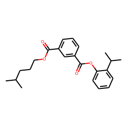 Isophthalic acid, isohexyl 2-isopropylphenyl ester