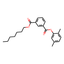 Isophthalic acid, 2,5-dimethylphenyl heptyl ester