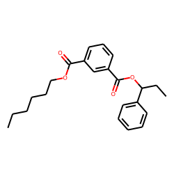 Isophthalic acid, hexyl 1-phenylpropyl ester