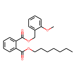 Phthalic acid, heptyl 2-methoxybenzyl ester