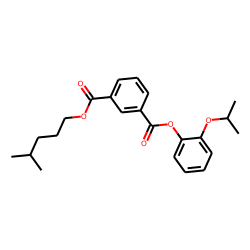 Isophthalic acid, isohexyl 2-isopropoxyphenyl ester