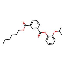 Isophthalic acid, hexyl 2-isopropoxyphenyl ester