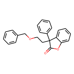 Benzofuranone, 2(3h)-, 3-(beta-benzyloxyethyl)-3-phenyl-
