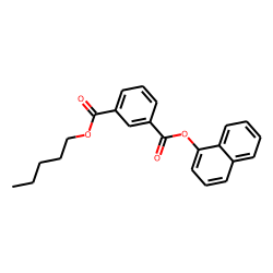 Isophthalic acid, 1-naphthyl pentyl ester