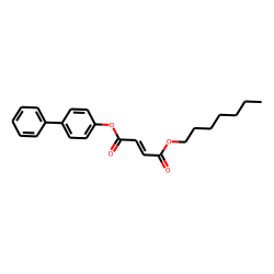 Fumaric acid, heptyl 4-phenylphenyl ester