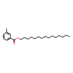 m-Toluic acid, pentadecyl ester