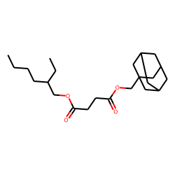 Succinic acid, (adamant-1-yl)methyl 2-ethylhexyl ester