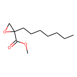 2-Heptyl-oxirane-2-carboxylic acid methyl ester