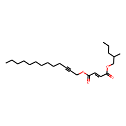 Fumaric acid, 2-methylpentyl tridec-2-yn-1-yl ester