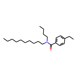 Benzamide, 4-ethyl-N-butyl-N-decyl-
