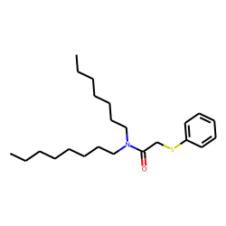 Phenylthioacetamide, N-heptyl-N-octyl-