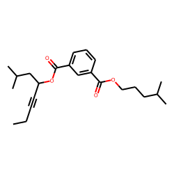 Isophthalic acid, isohexyl 2-methyloct-5-yn-4-yl ester