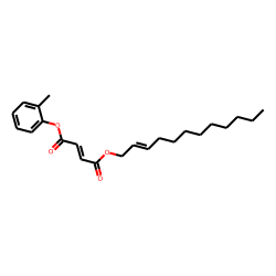 Fumaric acid, 2-methylphenyl dodec-2-en-1-yl ester