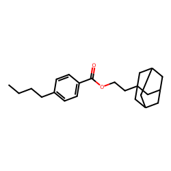 4-butylbenzoic acid, 2-(1-adamantyl)ethyl ester