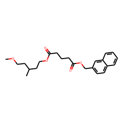 Glutaric acid, naphth-2-ylmethyl 3-methyl-5-methoxypentyl ester
