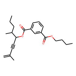 Isophthalic acid, butyl 2,6-dimethylnon-1-en-3-yn-5-yl ester