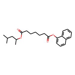 Pimelic acid, 4-methyl-2-pentyl 1-naphthyl ester