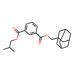 Isophthalic acid, 1-adamantylmethyl isobutyl ester