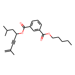 Isophthalic acid, 2,7-dimethyloct-7-en-5-yn-4-yl pentyl ester