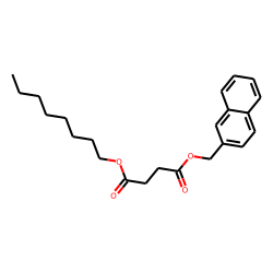 Succinic acid, 2-naphthylmethyl octyl ester