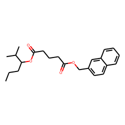 Glutaric acid, naphth-2-ylmethyl 2-methylhex-3-yl ester