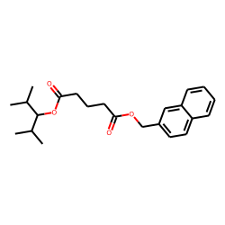 Glutaric acid, naphth-2-ylmethyl 2,4-dimethylpent-3-yl ester
