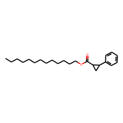Cyclopropanecarboxylic acid, trans-2-phenyl-, tridecyl ester