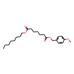 Pimelic acid, 4-methoxybenzyl octyl ester