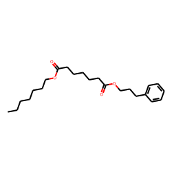 Pimelic acid, heptyl 3-phenylpropyl ester
