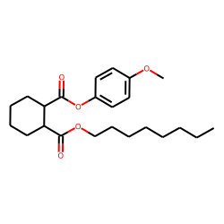 1,2-Cyclohexanedicarboxylic acid, 4-methoxyphenyl octyl ester