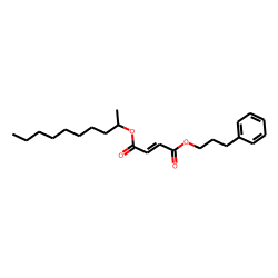Fumaric acid, 3-phenylpropyl dec-2-yl ester