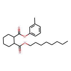 1,2-Cyclohexanedicarboxylic acid, 3-methylphenyl octyl ester