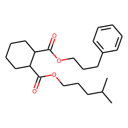1,2-Cyclohexanedicarboxylic acid, isohexyl 3-phenylpropyl ester