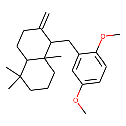 Decalin, 2-methylene-5,5,8a-trimethyl-1-(2,5-dimethoxybenzyl)- 4a«alpha»-