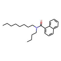 1-Naphthamide, N-butyl-N-octyl-