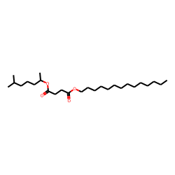 Succinic acid, 6-methylhept-2-yl tetradecyl ester