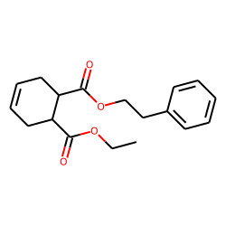 cis-Cyclohex-4-en-1,2-dicarboxylic acid, ethyl phenethyl ester