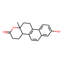 3-Hydroxy-17alpha-oxa-d-homoestra-1,3,5(10),6,8-pentaen-17-one