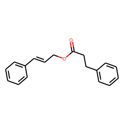 Benzenepropanoic acid, 3-phenyl-2-propenyl ester