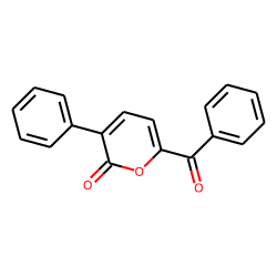 3-Phenyl-6-benzoyl-alpha-pyrone