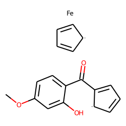 2-Hydroxy-4-methoxy benzoyl ferrocene