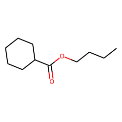 Cyclohexanecarboxylic acid, butyl ester