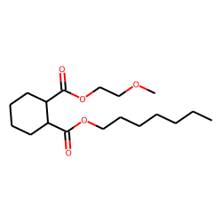 1,2-Cyclohexanedicarboxylic acid, heptyl 2-methoxyethyl ester