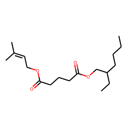 Glutaric acid, 3-methylbut-2-en-1-yl 2-ethylhexyl ester