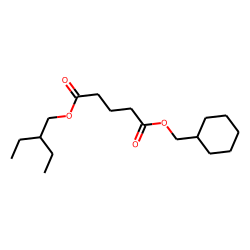 Glutaric acid, cyclohexylmethyl 2-ethylbutyl ester