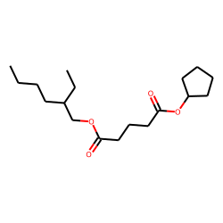 Glutaric acid, cyclopentyl 2-ethylhexyl ester