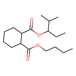 1,2-Cyclohexanedicarboxylic acid, butyl 2-methylpent-3-yl ester