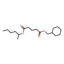 Glutaric acid, cyclohexylmethyl 2-hexyl ester