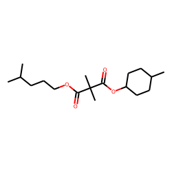 Dimethylmalonic acid, isohexyl trans-4-methylcyclohexyl ester